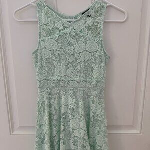 Zunie Kids' Lace Fit & Flare Dress Size 8